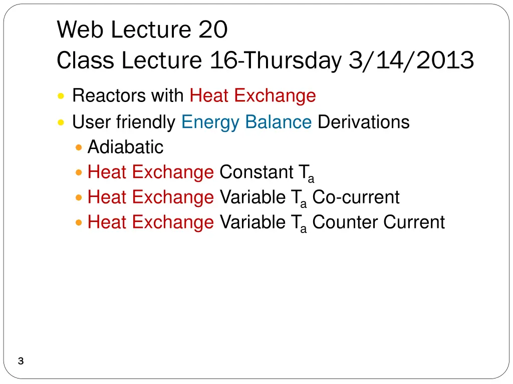 web lecture 20 class lecture 16 thursday 3 14 2013