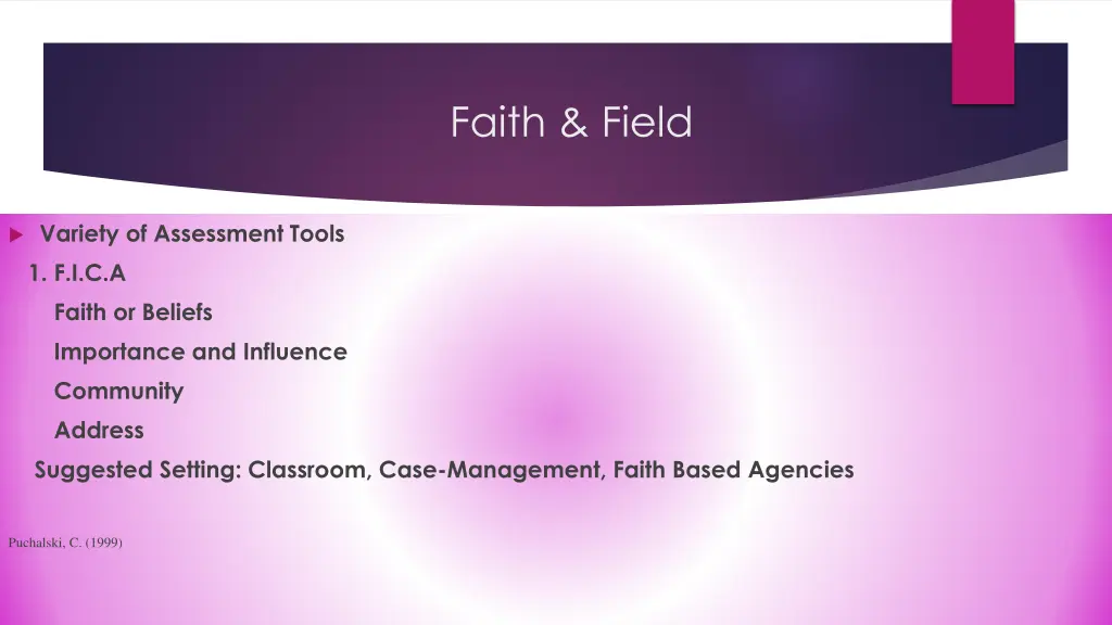 faith field 6