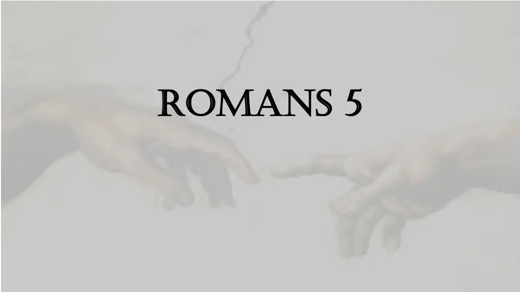 romans 5 romans 5