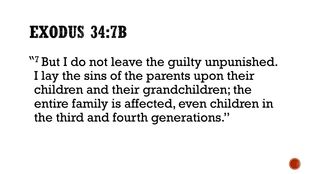 exodus 34 7b