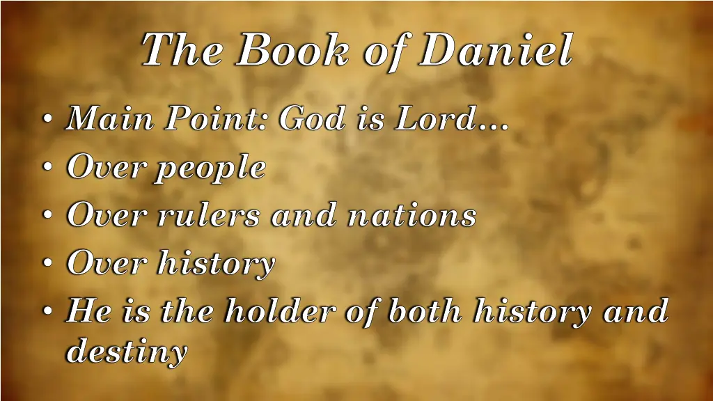 the book of daniel 1