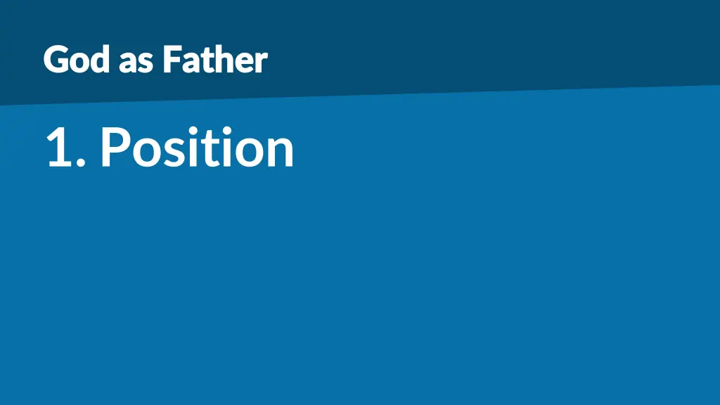 god as father god as father 1