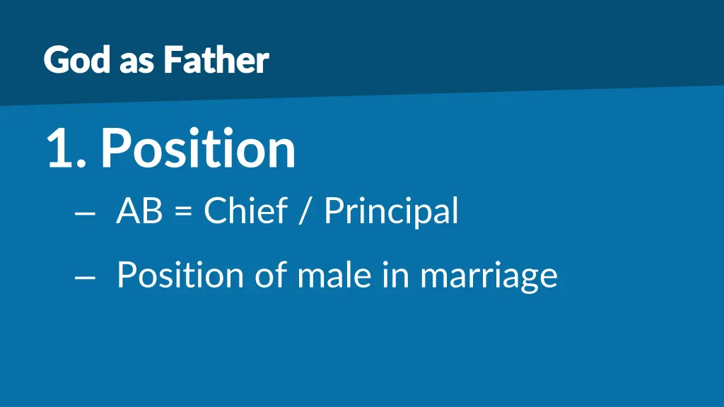 god as father god as father 3