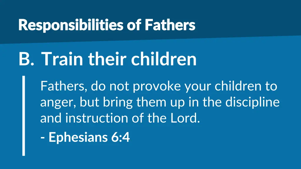 responsibilities of fathers responsibilities 1