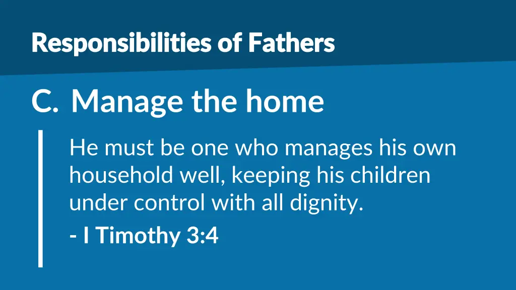 responsibilities of fathers responsibilities 2
