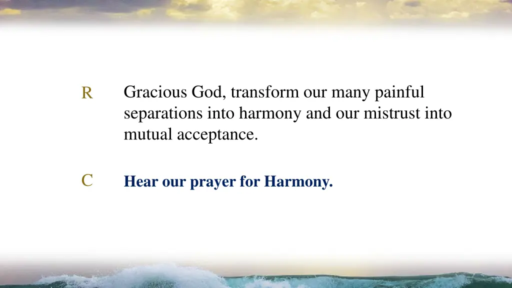 gracious god transform our many painful