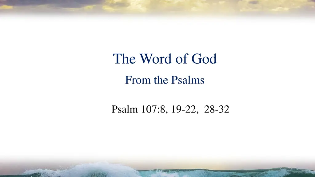 the word of god 2