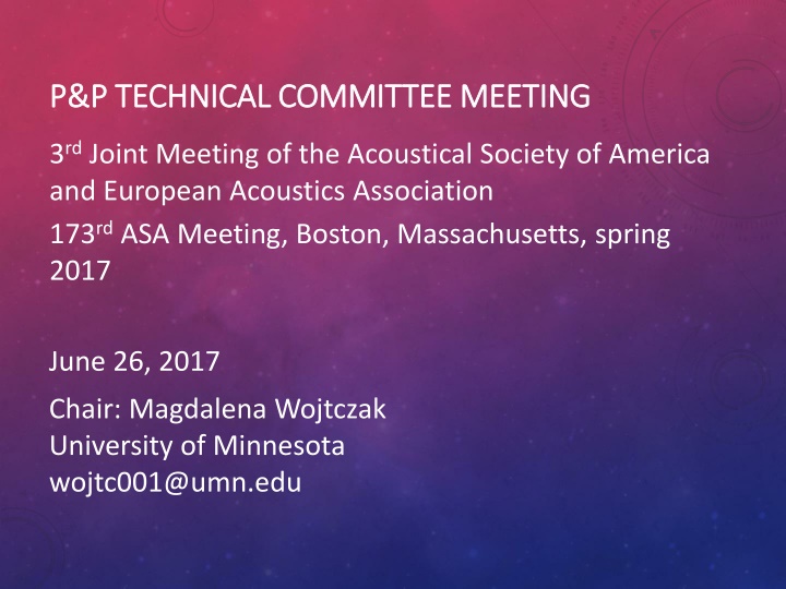p p technical committee meeting p p technical