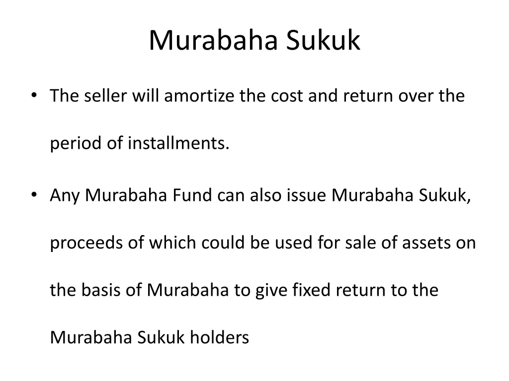 murabaha sukuk 1
