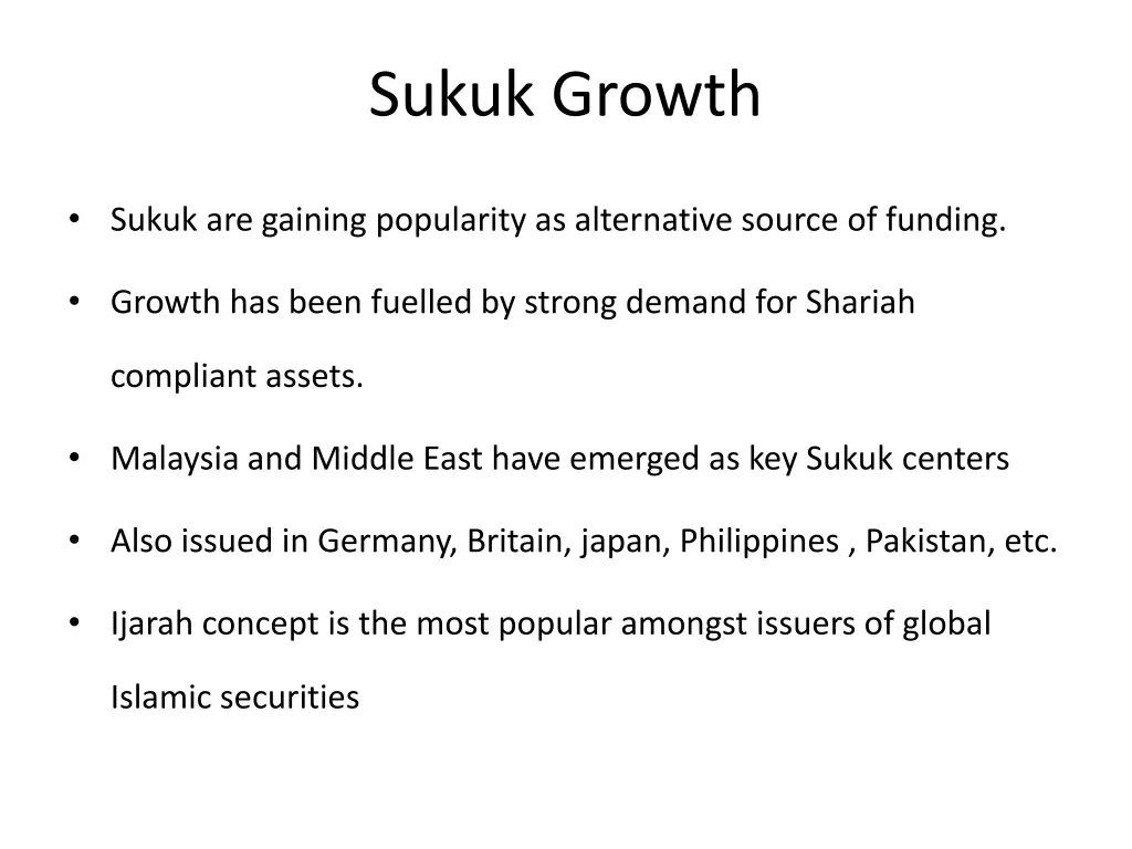 sukuk growth
