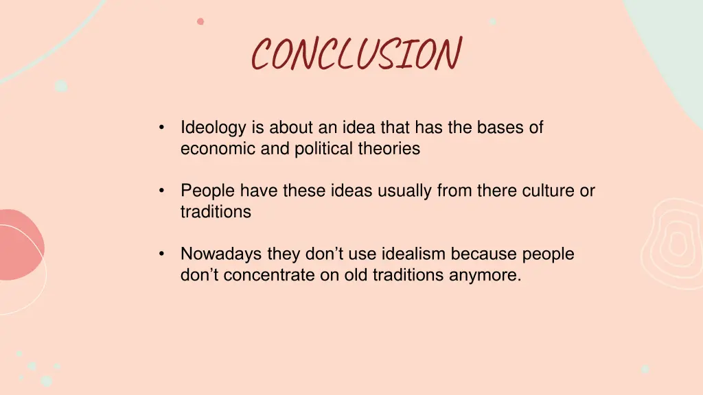 conclusion