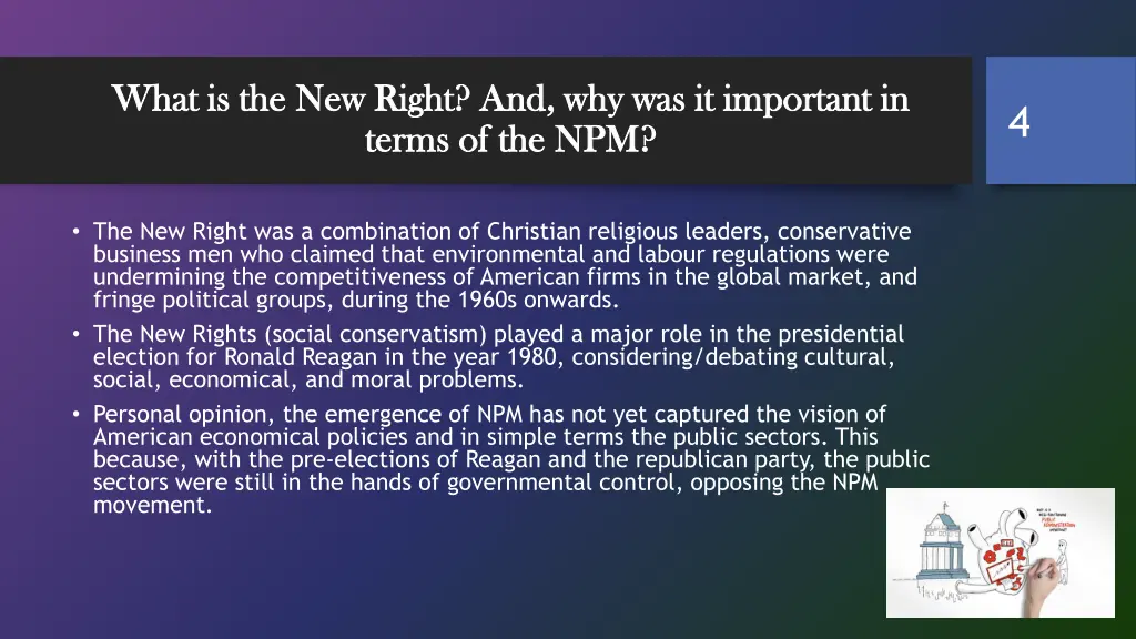 what is the new right and why was it important