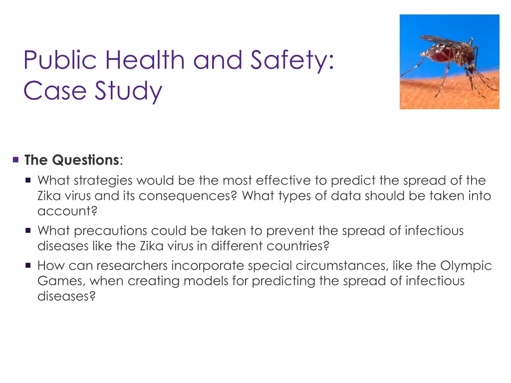 public health and safety case study 1