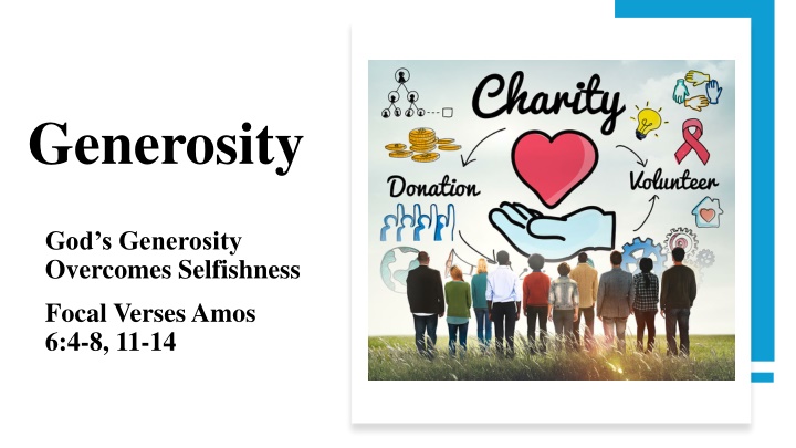 generosity