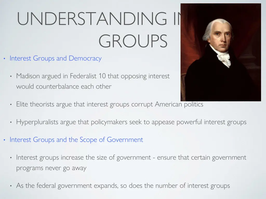 understanding interest groups interest groups