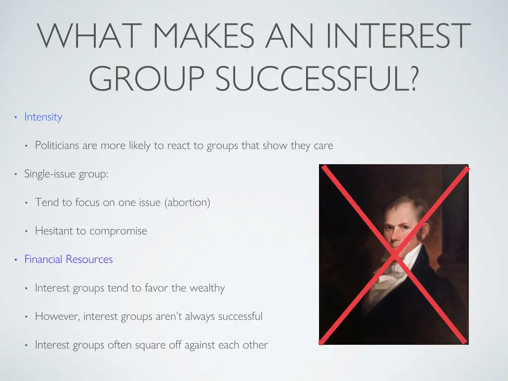 what makes an interest group successful