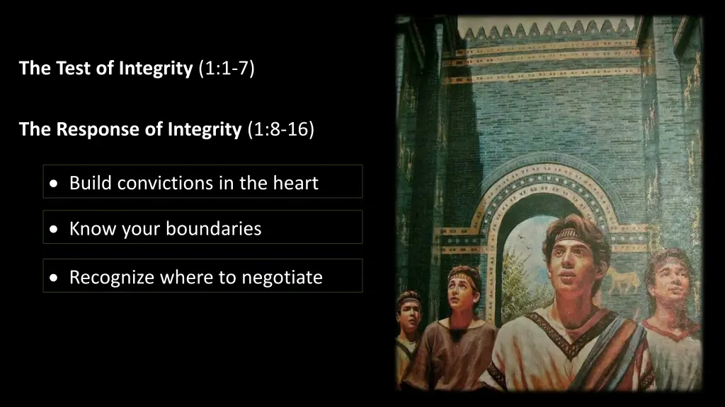 the test of integrity 1 1 7 1