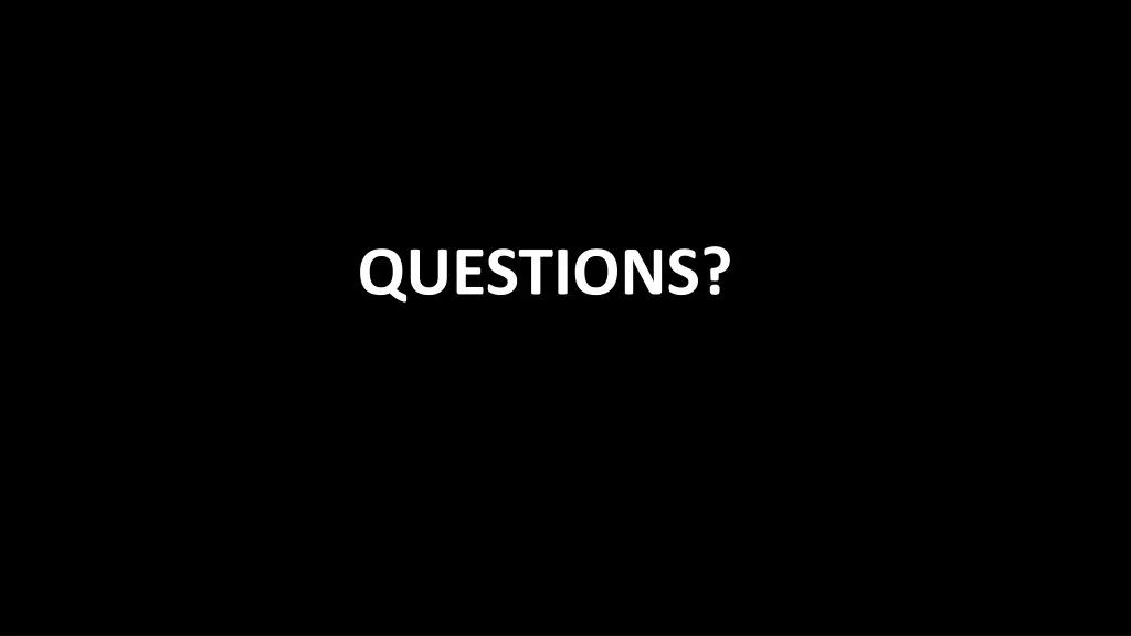 questions