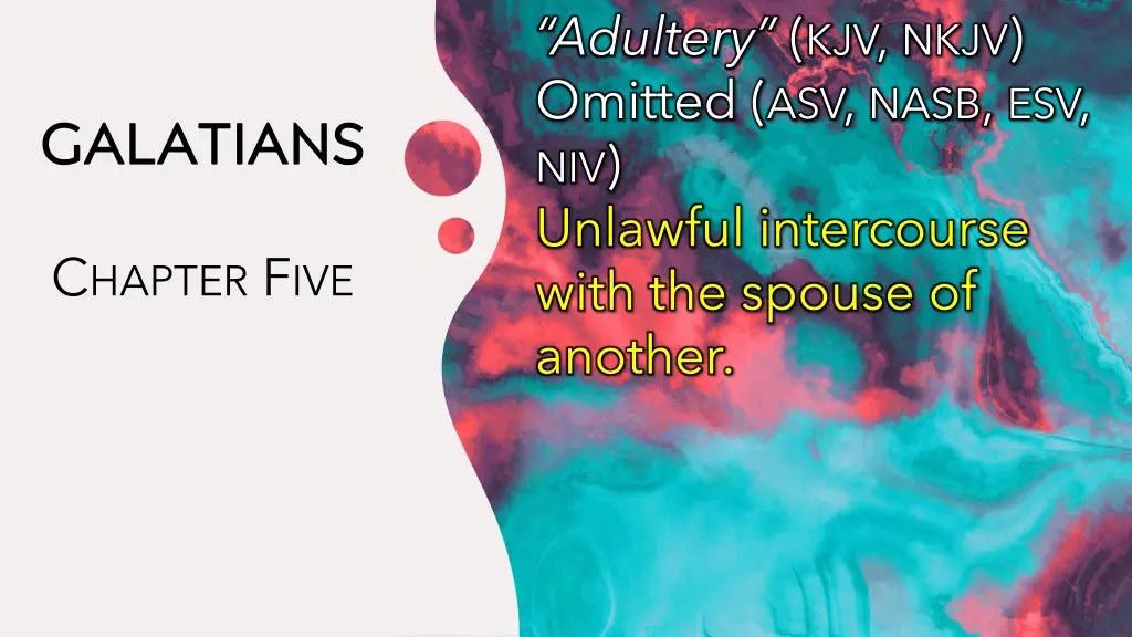 adultery kjv nkjv omitted asv nasb