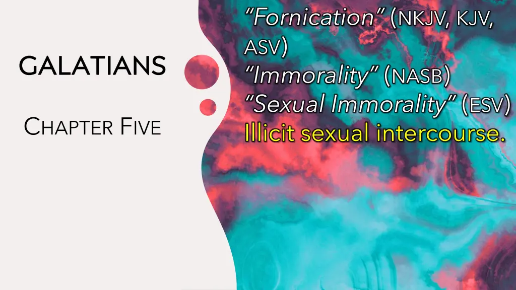 fornication nkjv kjv asv immorality nasb sexual