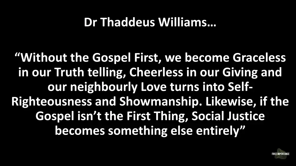 dr thaddeus williams