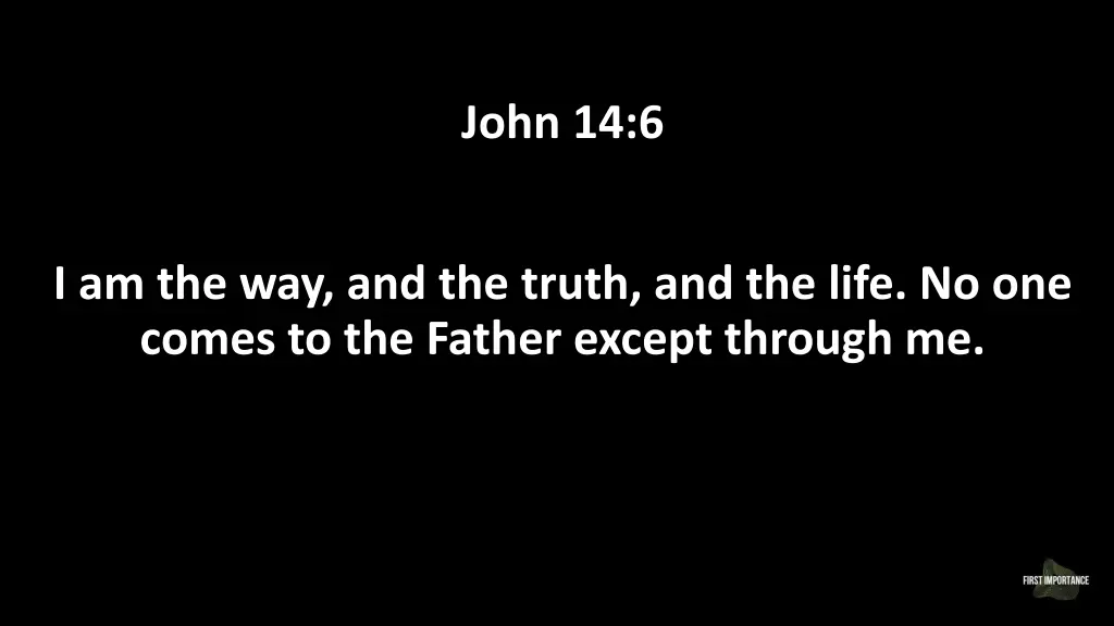 john 14 6