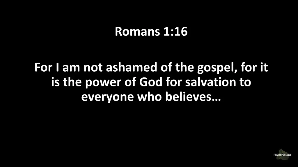 romans 1 16