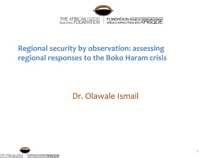regional security by observation assessing