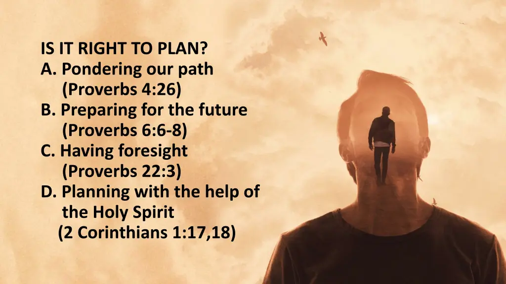 is it right to plan a pondering our path proverbs