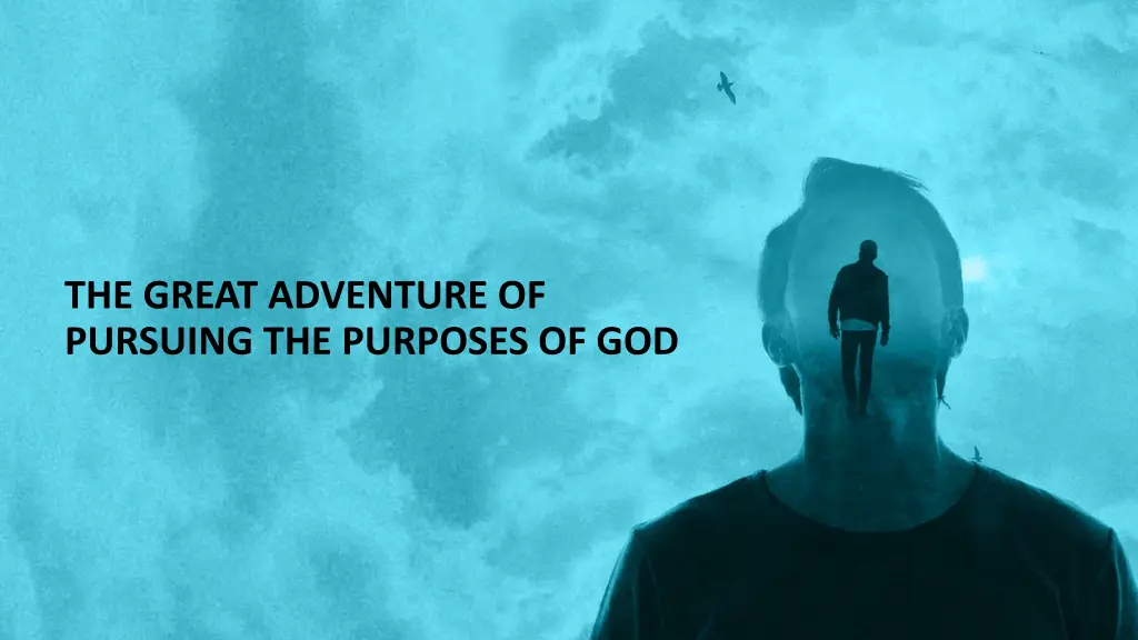 the great adventure of pursuing the purposes