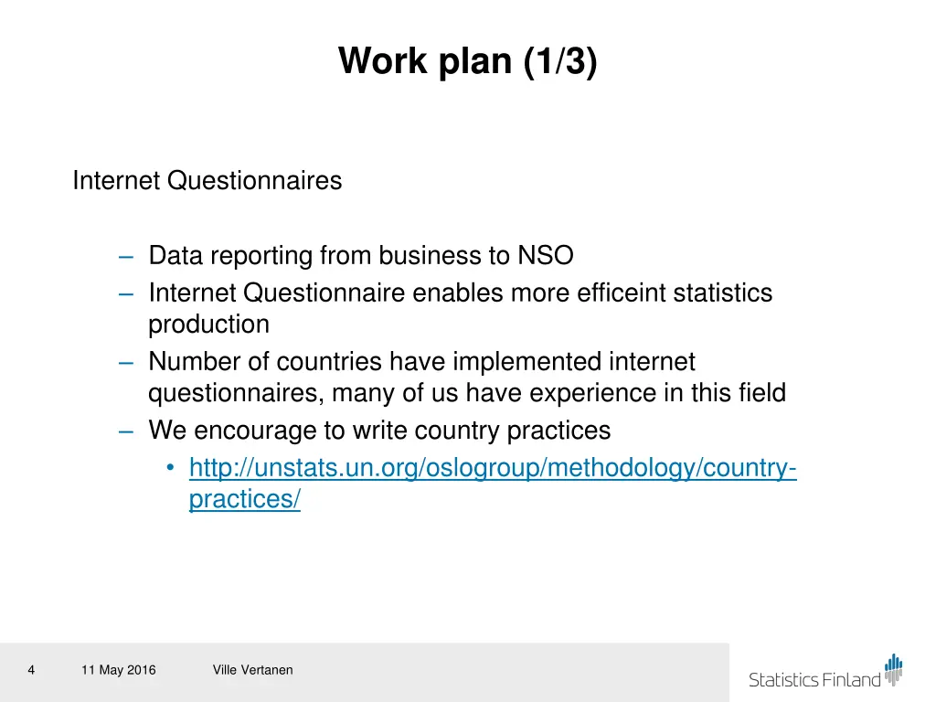 work plan 1 3