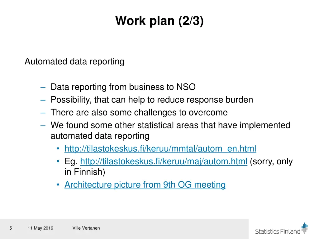 work plan 2 3