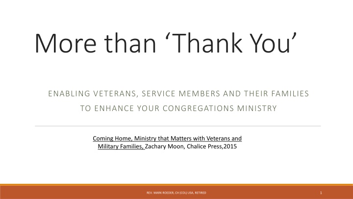 more than thank you