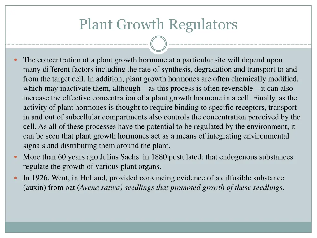 plant growth regulators 2