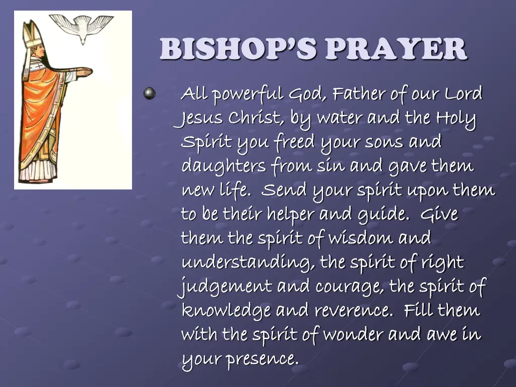 bishop s prayer