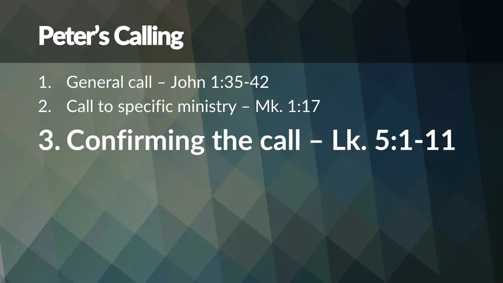 peter s calling peter s calling 2