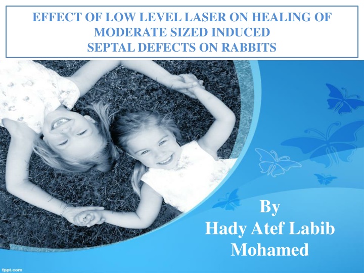 effect of low level laser on healing of moderate