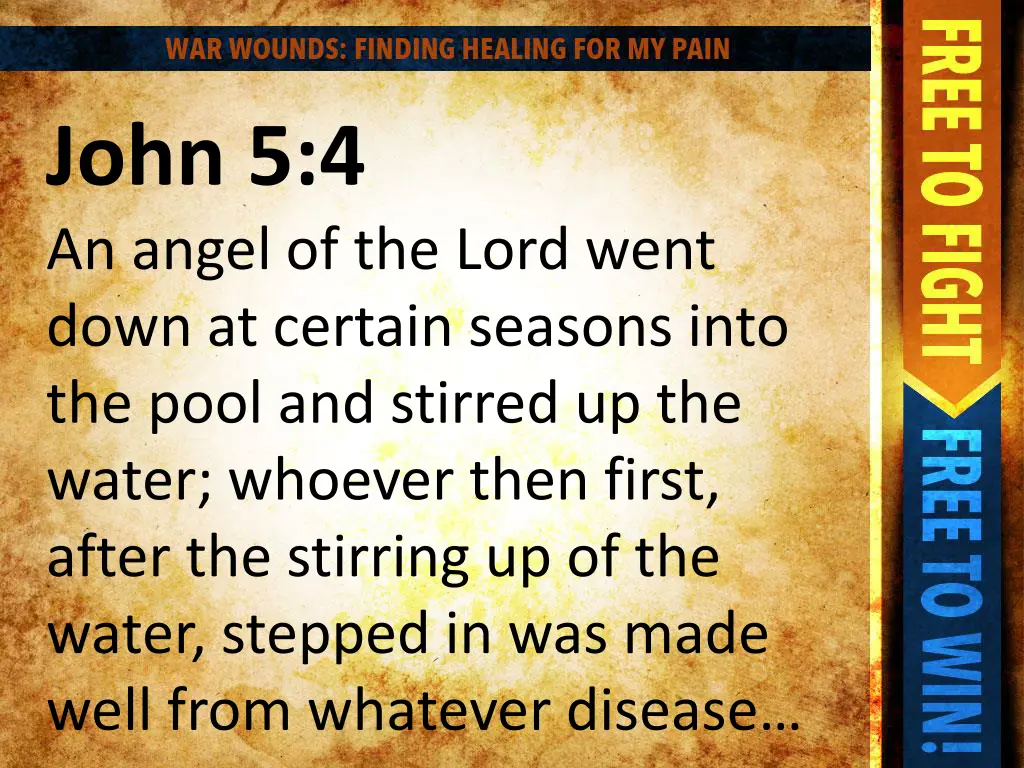 john 5 4 an angel of the lord went down