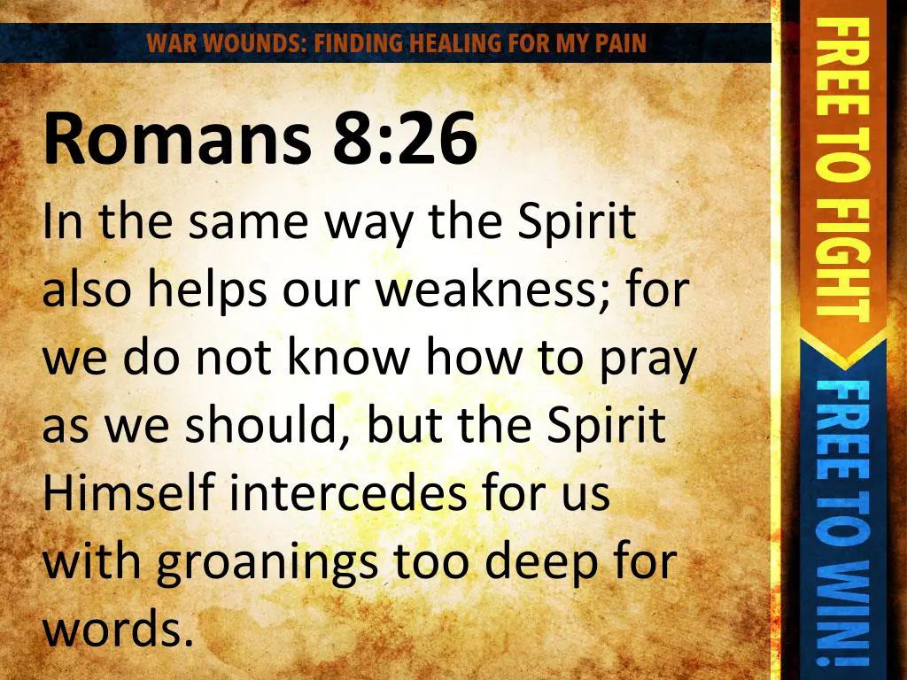 romans 8 26 in the same way the spirit also helps