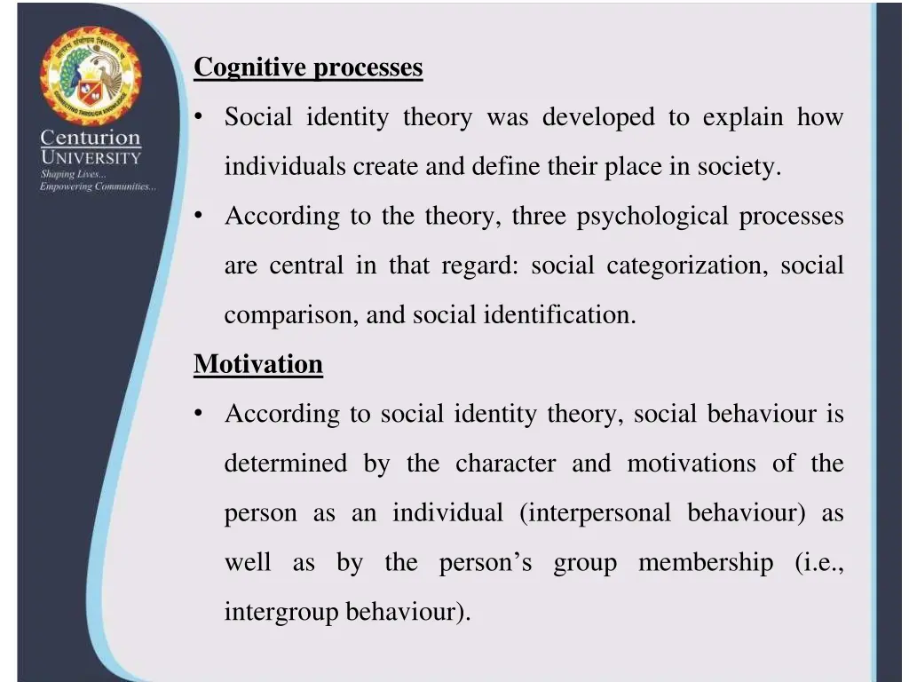 cognitive processes