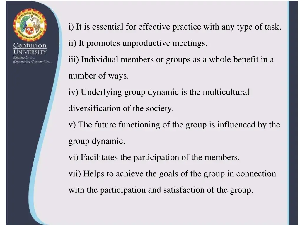 i it is essential for effective practice with