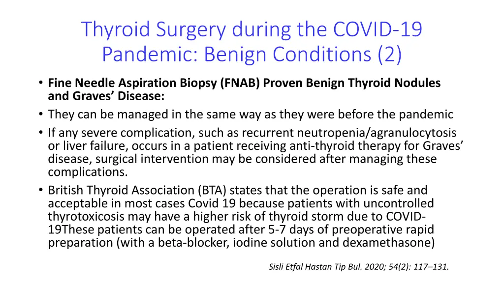 thyroid surgery during the covid 19 pandemic 2