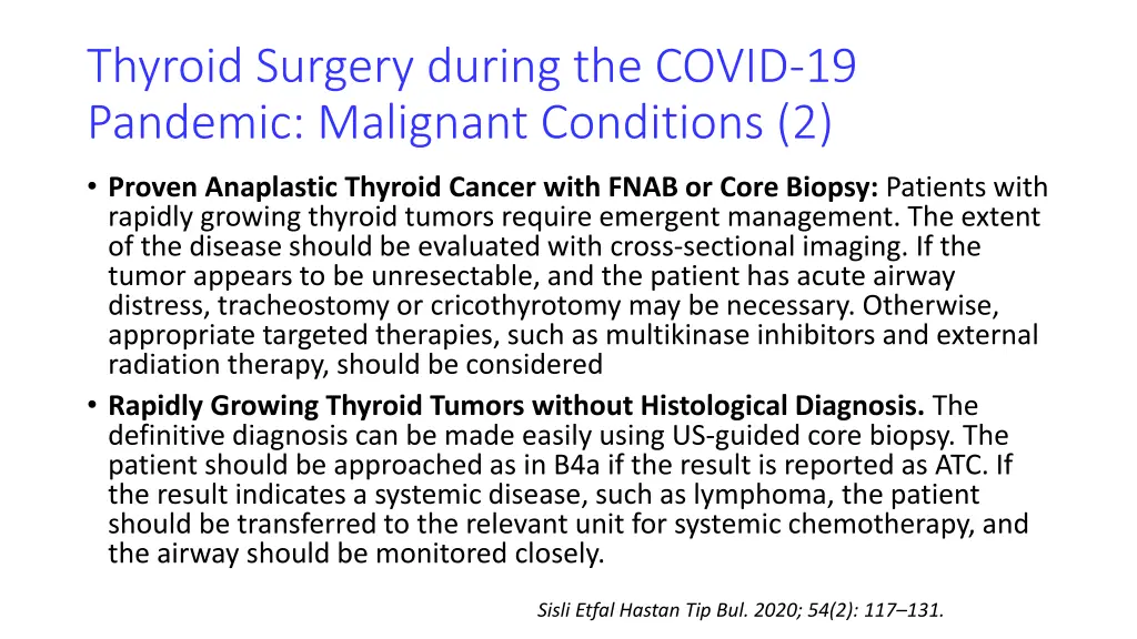 thyroid surgery during the covid 19 pandemic 5