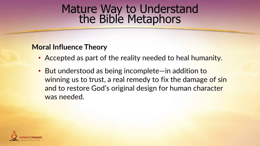 mature way to understand the bible metaphors 4