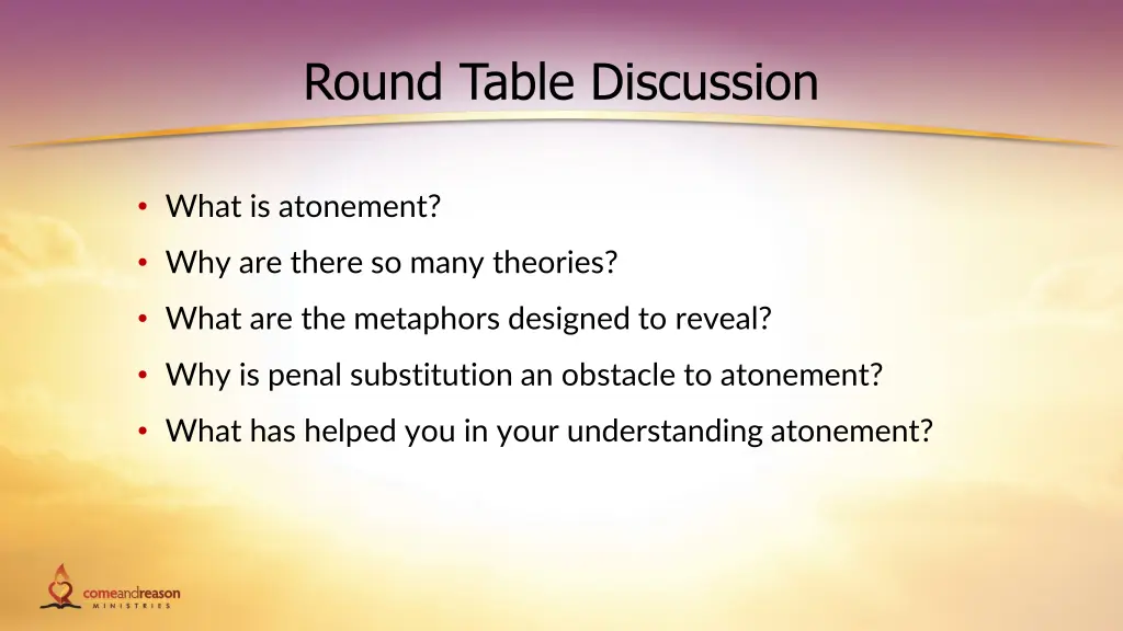 round table discussion