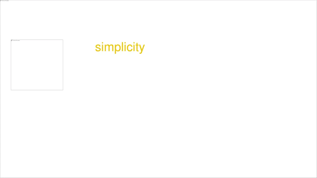 the simplicity of the gospel is fast disappearing