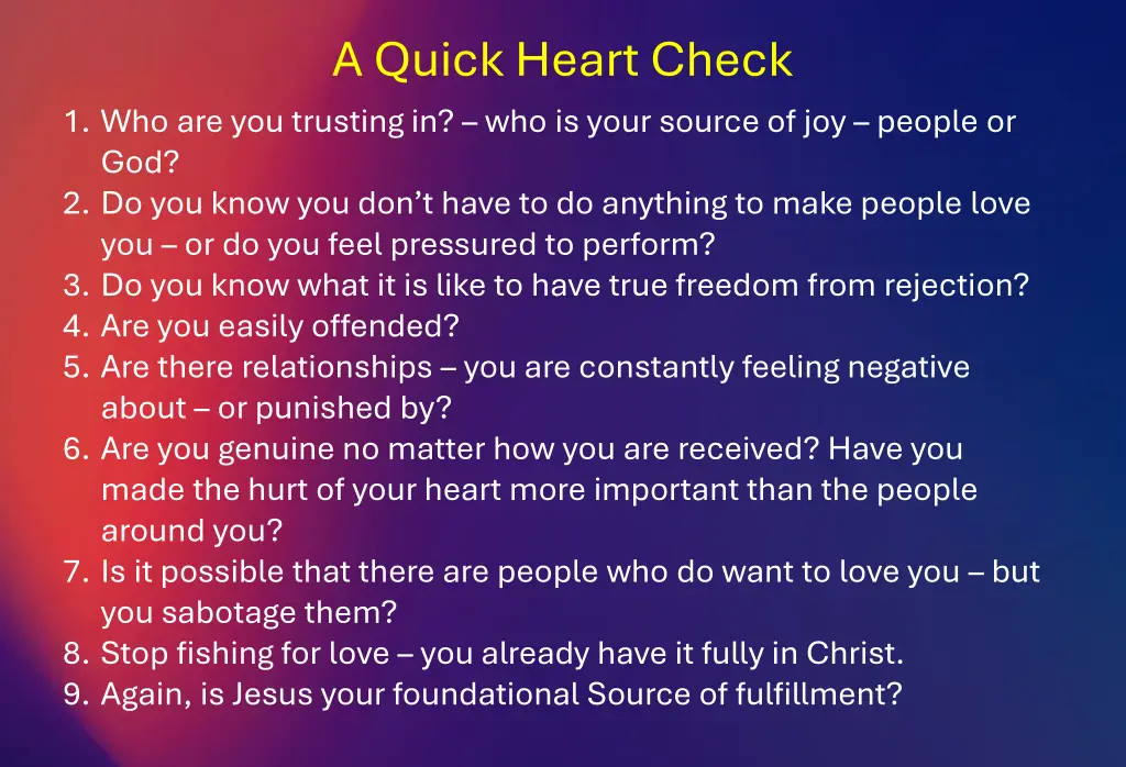 a quick heart check