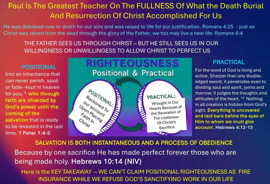 paul is the greatest teacher on the fullness