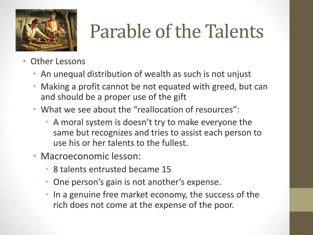 parable of the talents 3