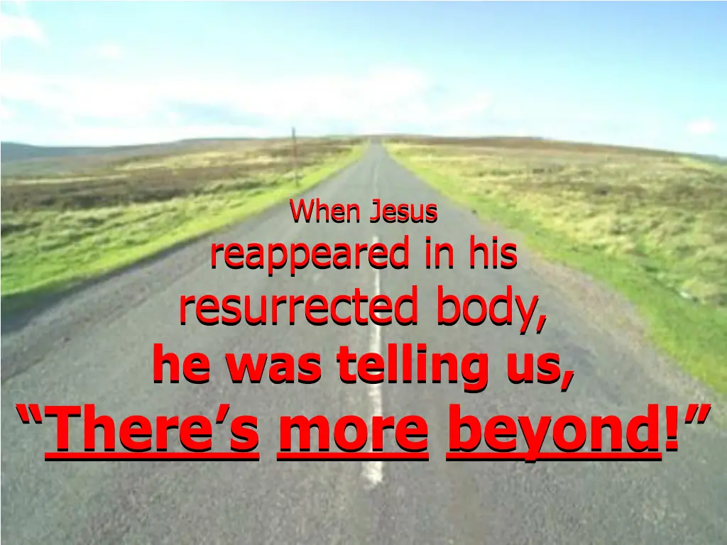 when jesus